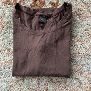 Eileen Fisher Rayon/Lycra T-shirt